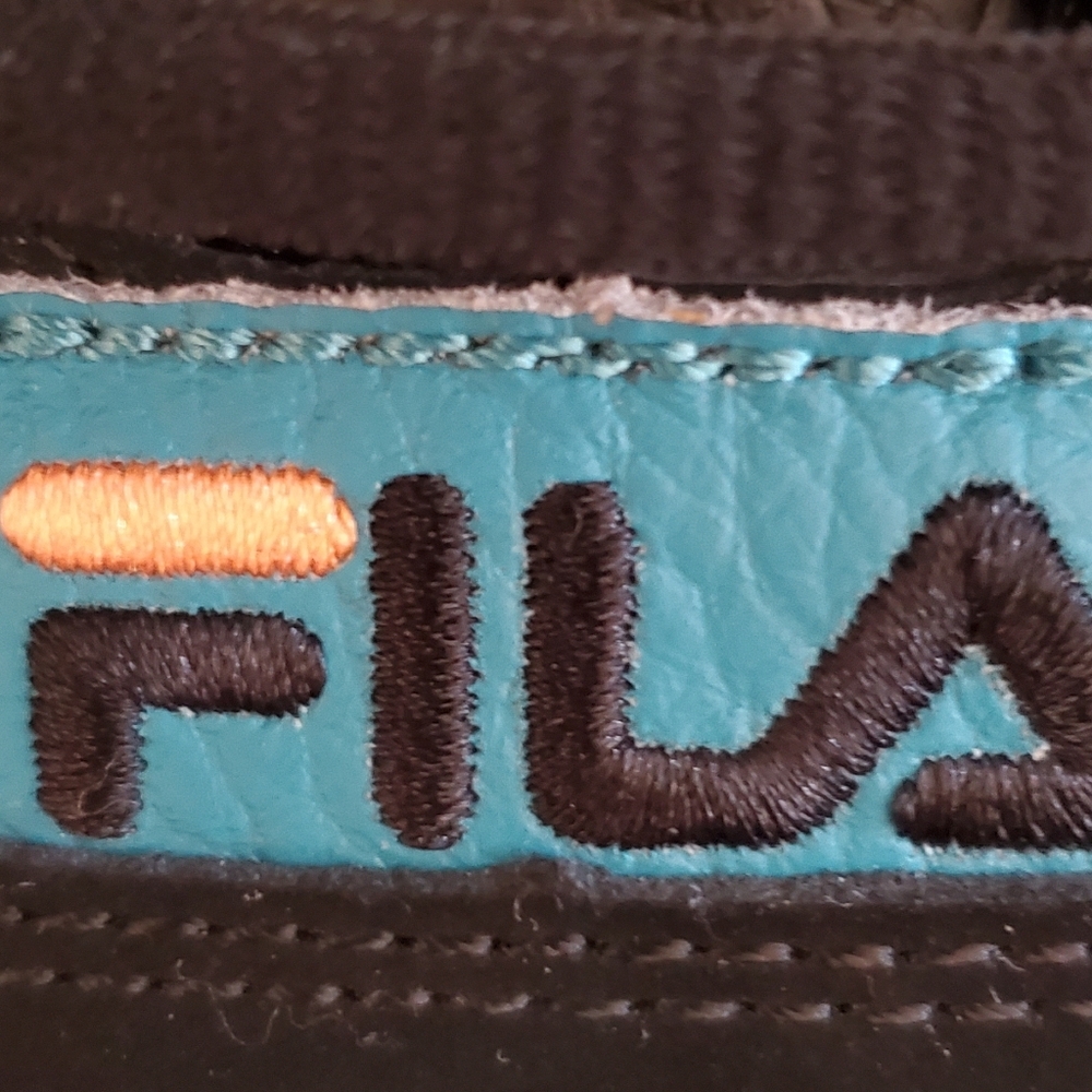 FILA MB Biscay Bay Teal Muskmelon Jamal Mashburn Detroit Pistons Basketball Shoe - Picture 12 of 13